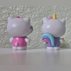 4 Hello Kitty Figurines